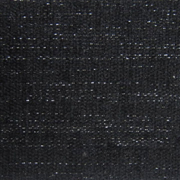 Athena Black - Linen Like Upholstery Fabric