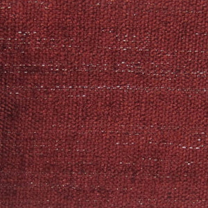 Athena Cranberry - Linen Like Upholstery Fabric