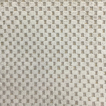 HHF Tartan Latte - Velvet Upholstery Fabric