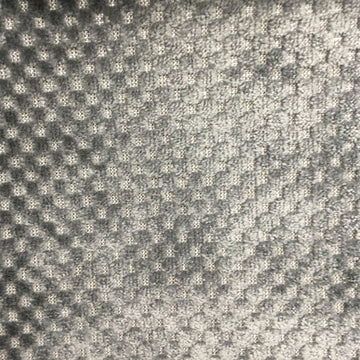 HHF Tartan Slate - Velvet Upholstery Fabric