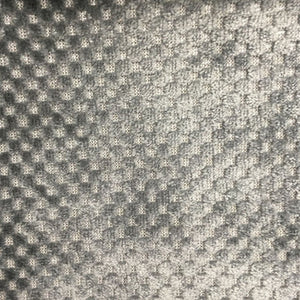 HHF Tartan Slate  - Velvet Upholstery Fabric