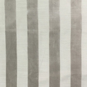 Bande Flax - Velvet Upholstery Fabric