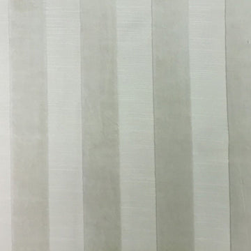Bande Ivory - Velvet Upholstery Fabric