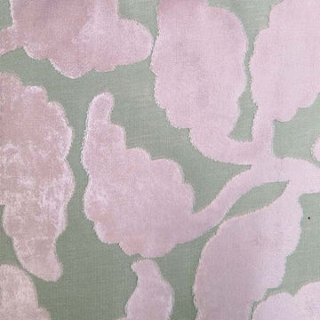 HHF Davis Blush - Velvet Upholstery Fabric
