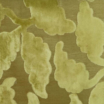 HHF Davis Kiwi - Velvet Upholstery Fabric
