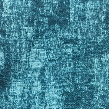 Adam Turquoise - Chenille Upholstery Fabric