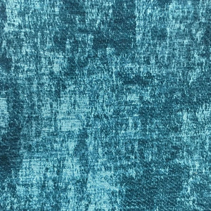 Adam Turquoise - Chenille Upholstery Fabric
