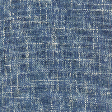 Bam Bam Indigo - Chenille Upholstery Fabric
