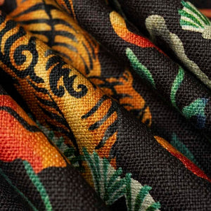 Corbett Night - Linen Like Upholstery Fabric