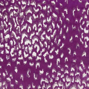HHF Farrah Plum - Velvet Upholstery Fabric