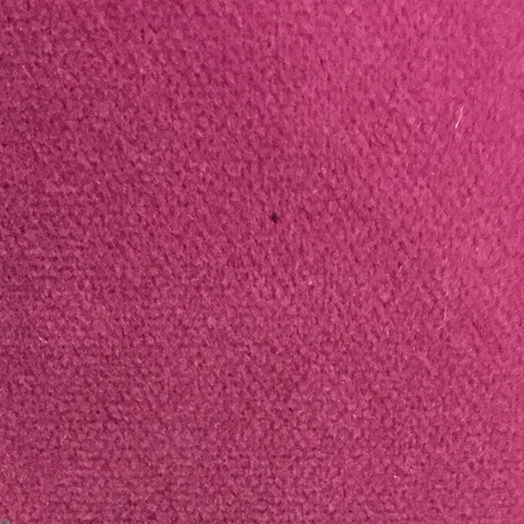 Solid Pink Velvet Upholstery Fabric