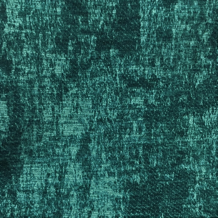 Green/Multicolor Paisley Burnout Velvet - Fabrics & Fabrics