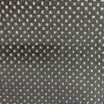 Haute House Fabric - Cavalli Black - Check/Plaid Velvet #3886