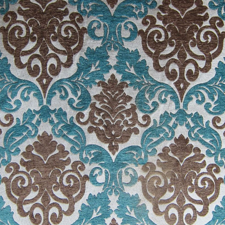 Alexis Peacock - Chenille Upholstery Fabric