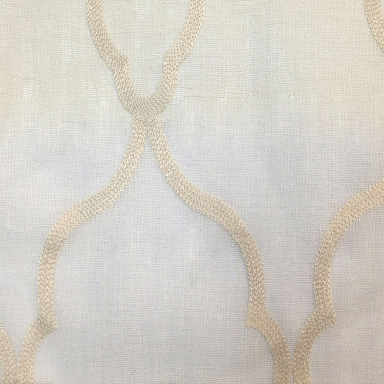 HHF Merissa Ivory - Sheer Fabric