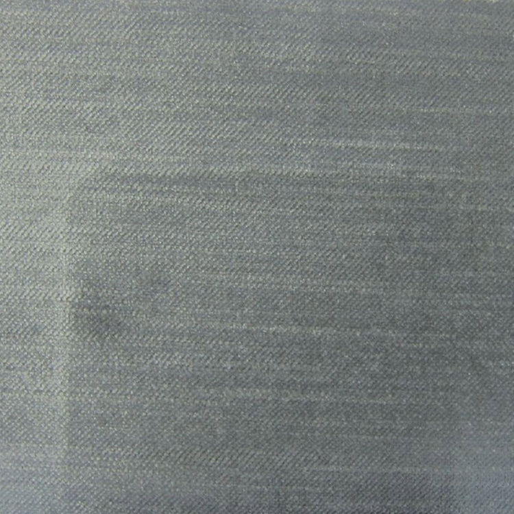 HHF Imperial Chrome - Grey Rayon Velvet Upholstery Fabric