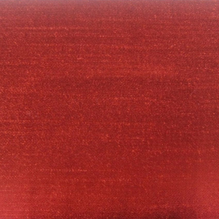 HHF Imperial Cinnamon - Red Rayon Velvet Upholstery Fabric