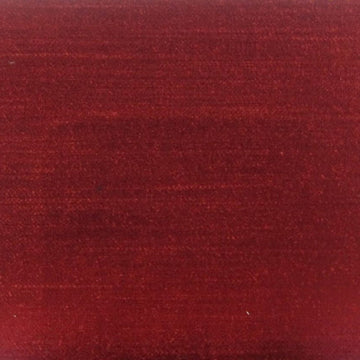 HHF Imperial Red - Rayon Velvet Upholstery Fabric