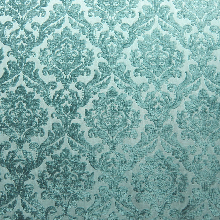 HHF Marcus Cerulean - Chenille Upholstery Fabric