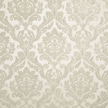 HHF Marcus Cream - Chenille Upholstery Fabric