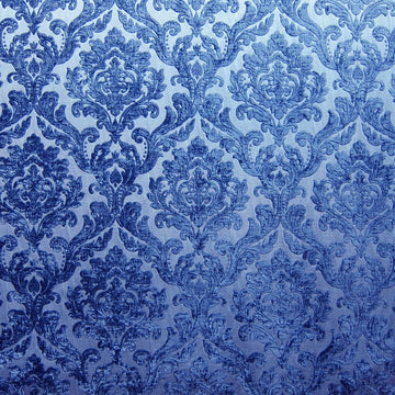 HHF Marcus Sapphire - Chenille Upholstery Fabric