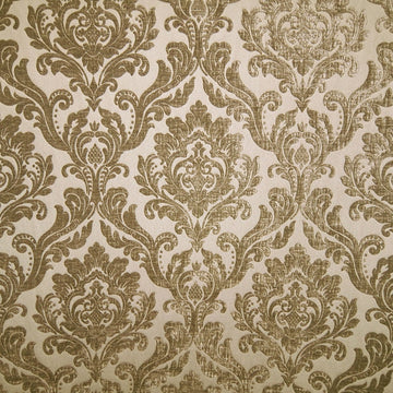 HHF Marcus Taupe - Chenille Upholstery Fabric