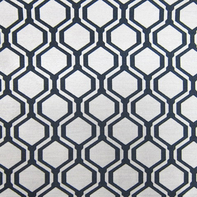 HHF Honeycomb Black - Woven Upholstery Fabric