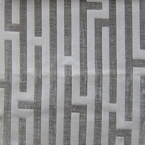 Amazement Grey - Chenille Upholstery Fabric