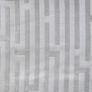 Amazement Silver - Chenille Upholstery Fabric