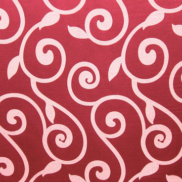 HHF Rene Cranberry - Woven Upholstery Fabric