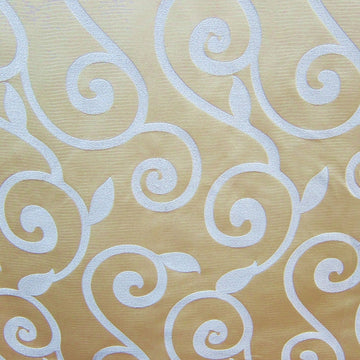 HHF Rene Cream - Woven Upholstery Fabric