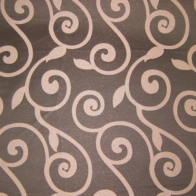 HHF Rene Espresso - Woven Upholstery Fabric