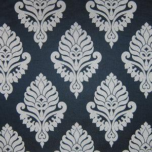 HHF Shelby Black - Woven Upholstery Fabric