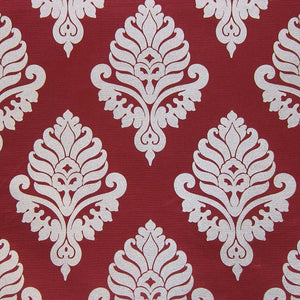 HHF Shelby Red - Woven Upholstery Fabric