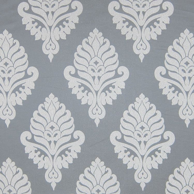 HHF Shelby Grey - Woven Upholstery Fabric