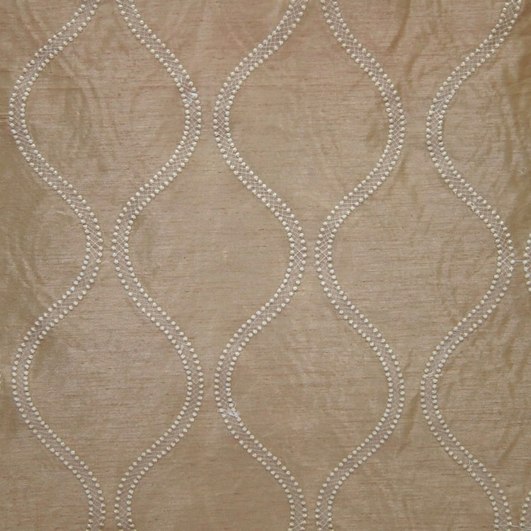 HHF Hour Glass Beige - Woven Drapery Fabric