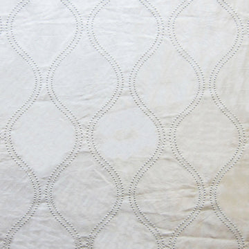 HHF Hour Glass Ivory - Woven Drapery Fabric