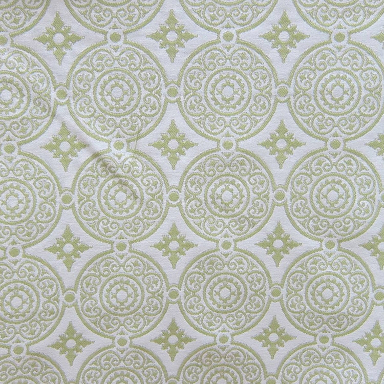 HHF Medallion Apple BACK - Outdoor Upholstery Fabric