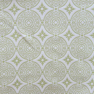 HHF Medallion Apple BACK - Outdoor Upholstery Fabric