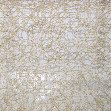 HHF Helix Champagne - Sheer Drapery Fabric