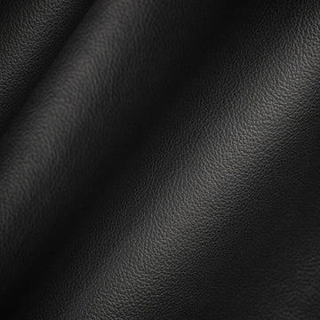 HHF Elegancia Black - Leather Upholstery Fabric