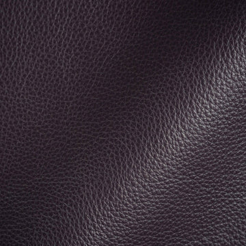 HHF Tut Aubergine - Leather Upholstery Fabric