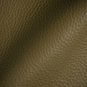 HHF Tut Olive - Leather Upholstery Fabric