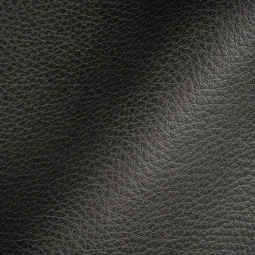 HHF Royce Grey - Leather Upholstery Fabric