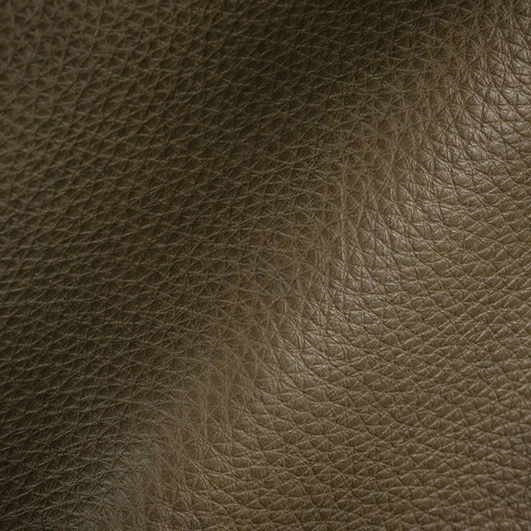 HHF Royce Olive - Leather Upholstery Fabric