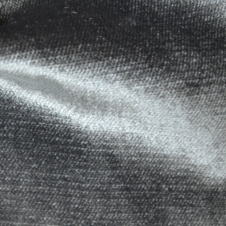 HHF Shimmer Graphite - Velvet Upholstery Fabric