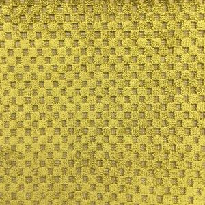 HHF Tartan Gold  - Velvet Upholstery Fabric