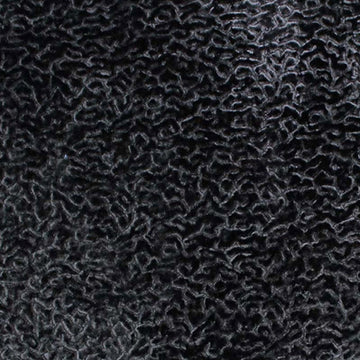 Alkali Black - Velvet Upholstery Fabric