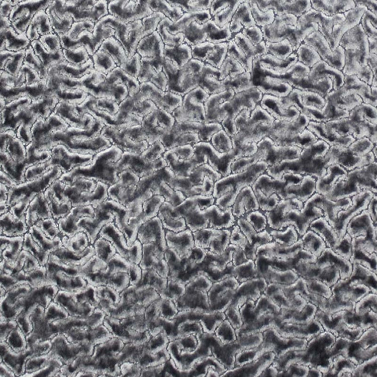 Alkali Gray - Velvet Upholstery Fabric