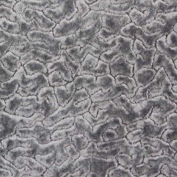 Alkali Silver - Velvet Upholstery Fabric